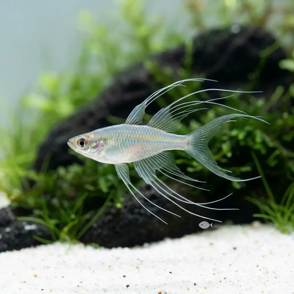 Pez Arcoíris Filiforme (Iriatherina werneri)
