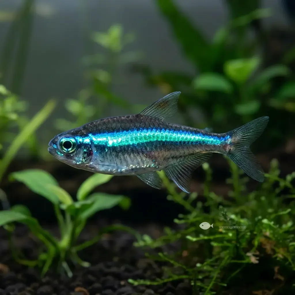 Tetra neón verde (Paracheirodon simulans)