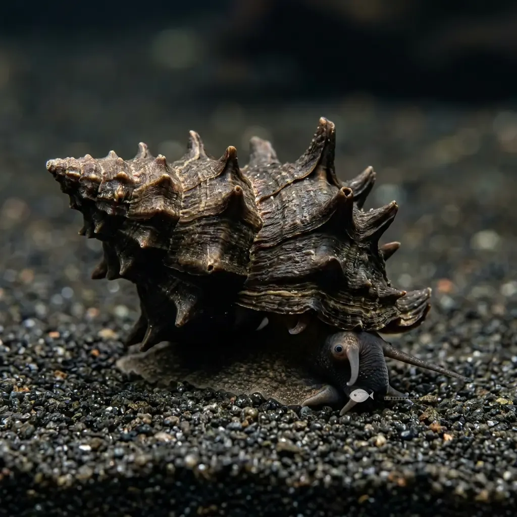 Caracol pagoda (Brotia pagodula)