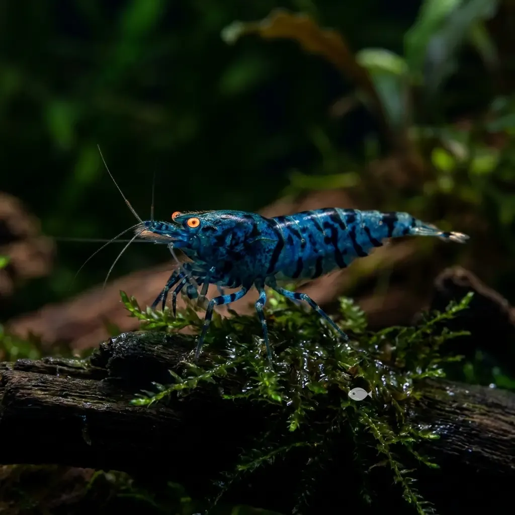Gamba tigre azul (Caridina cf. cantonensis "Blue Tiger")