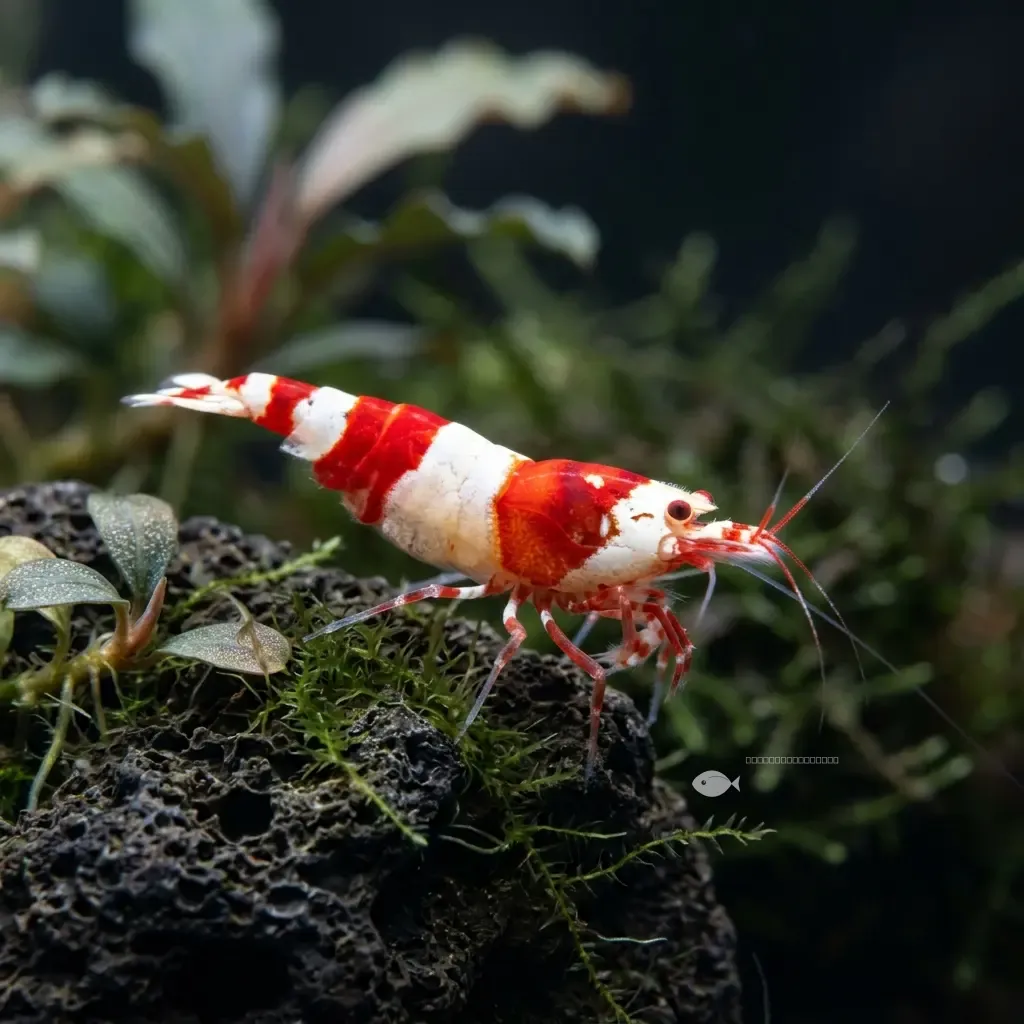 Gamba red bee (Caridina cf. cantonensis "Red Bee")