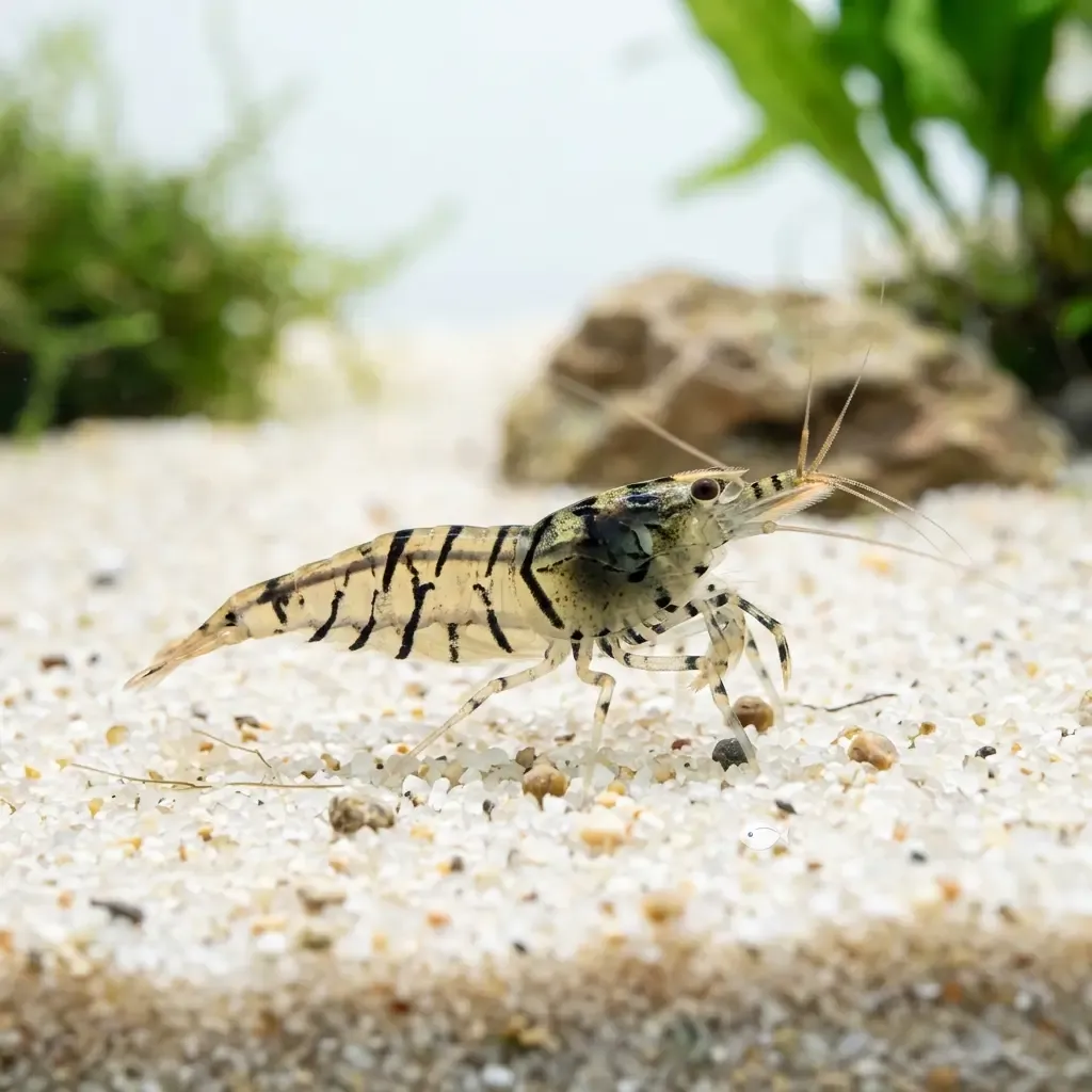 Gamba tigre (Caridina cf. cantonensis "Tiger")