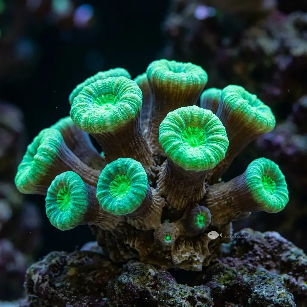Coral candy cane (Caulastrea furcata)