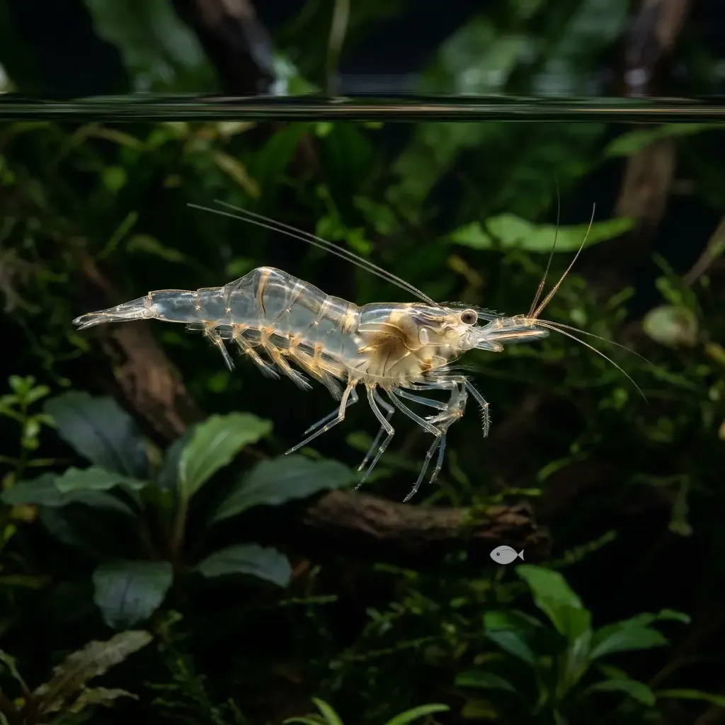 Gamba flotante nigeriana (Desmocaris trispinosa)