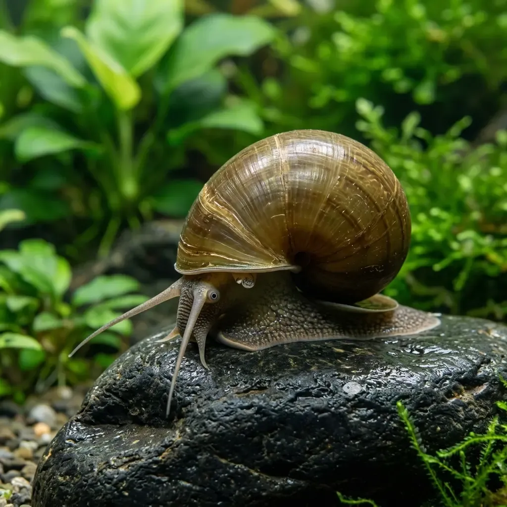 Caracol manzana asiatico (Pila ampullacea)