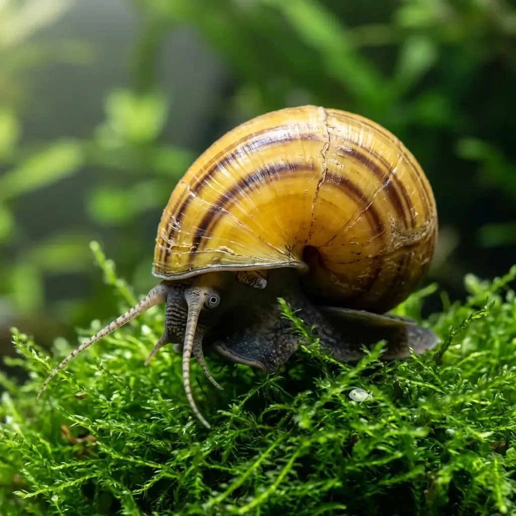Caracol manzana acanalado (Pomacea canaliculata)