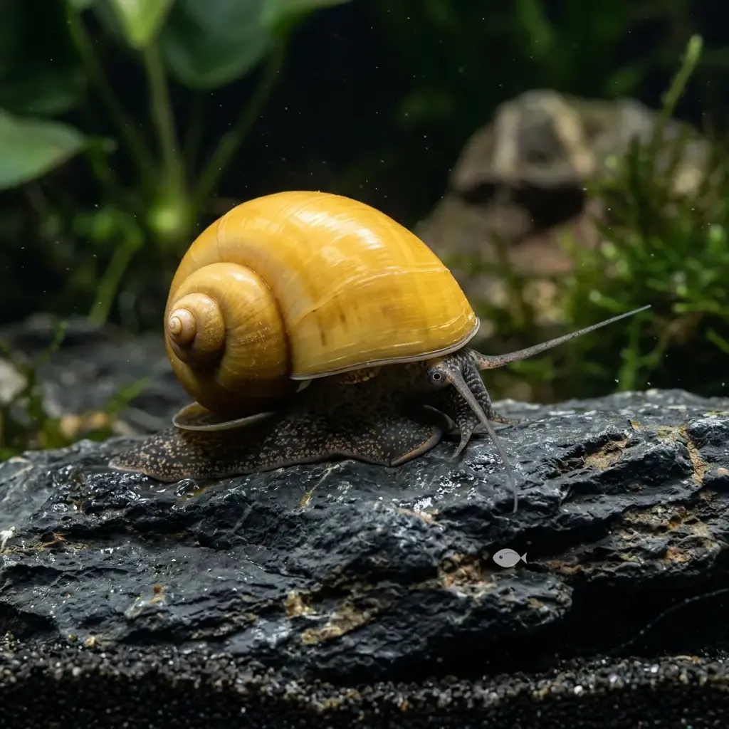Caracol manzana mystery (Pomacea diffusa)