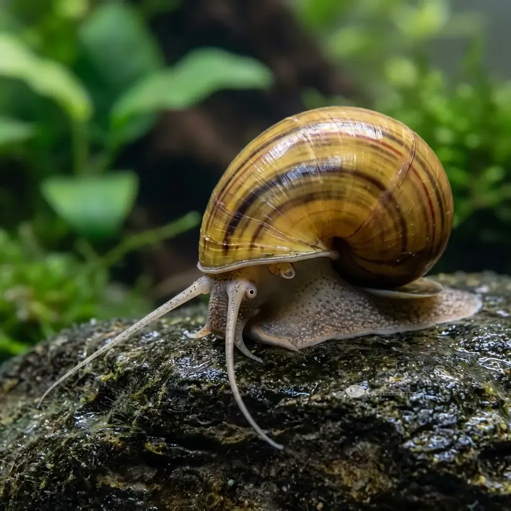 Caracol manzana de Florida (Pomacea paludosa)