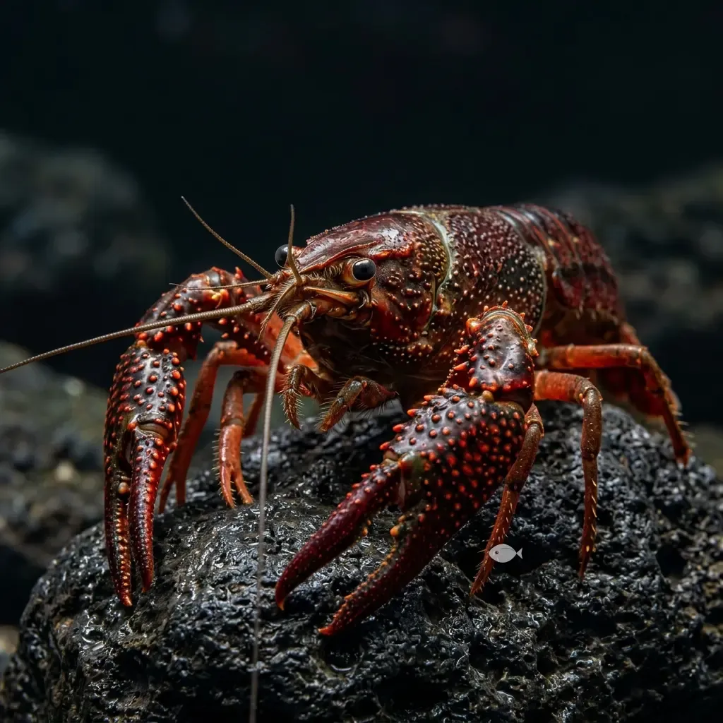 Cangrejo rojo de Luisiana (Procambarus clarkii)