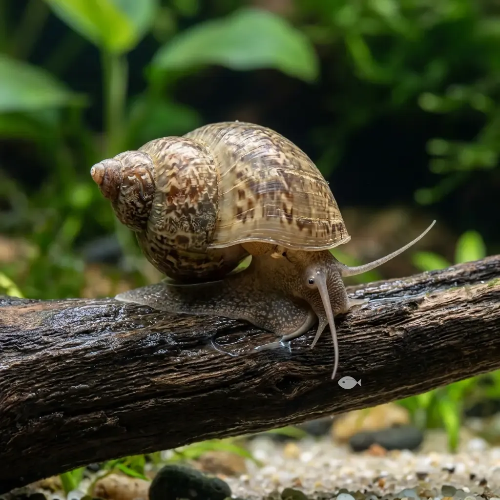 Caracol oreja (Radix auricularia)