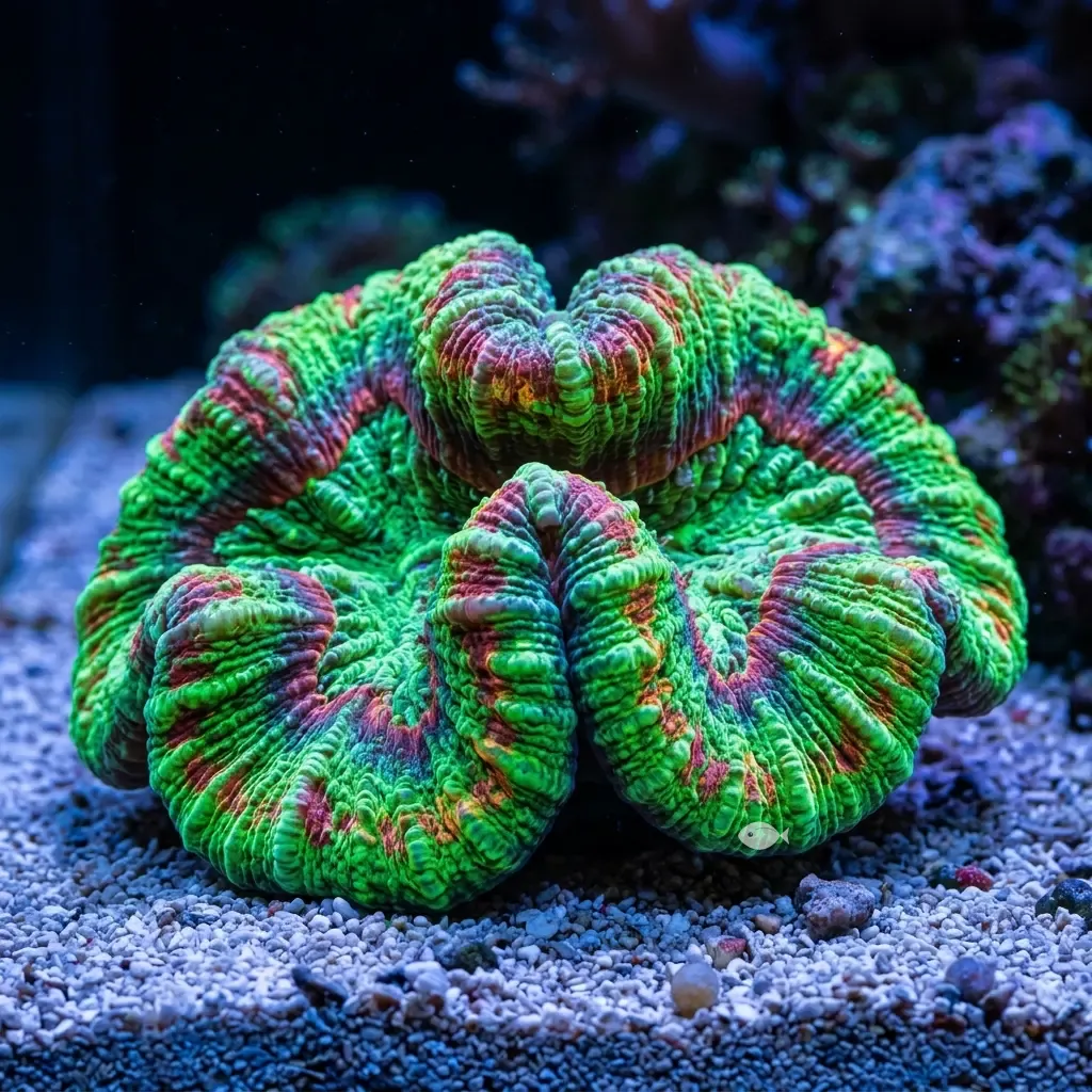Coral cerebro abierto (Trachyphyllia geoffroyi)