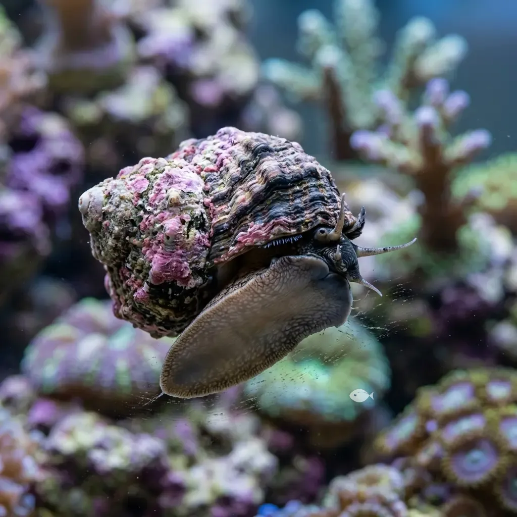 Caracol turbo mexicano (Turbo fluctuosa)