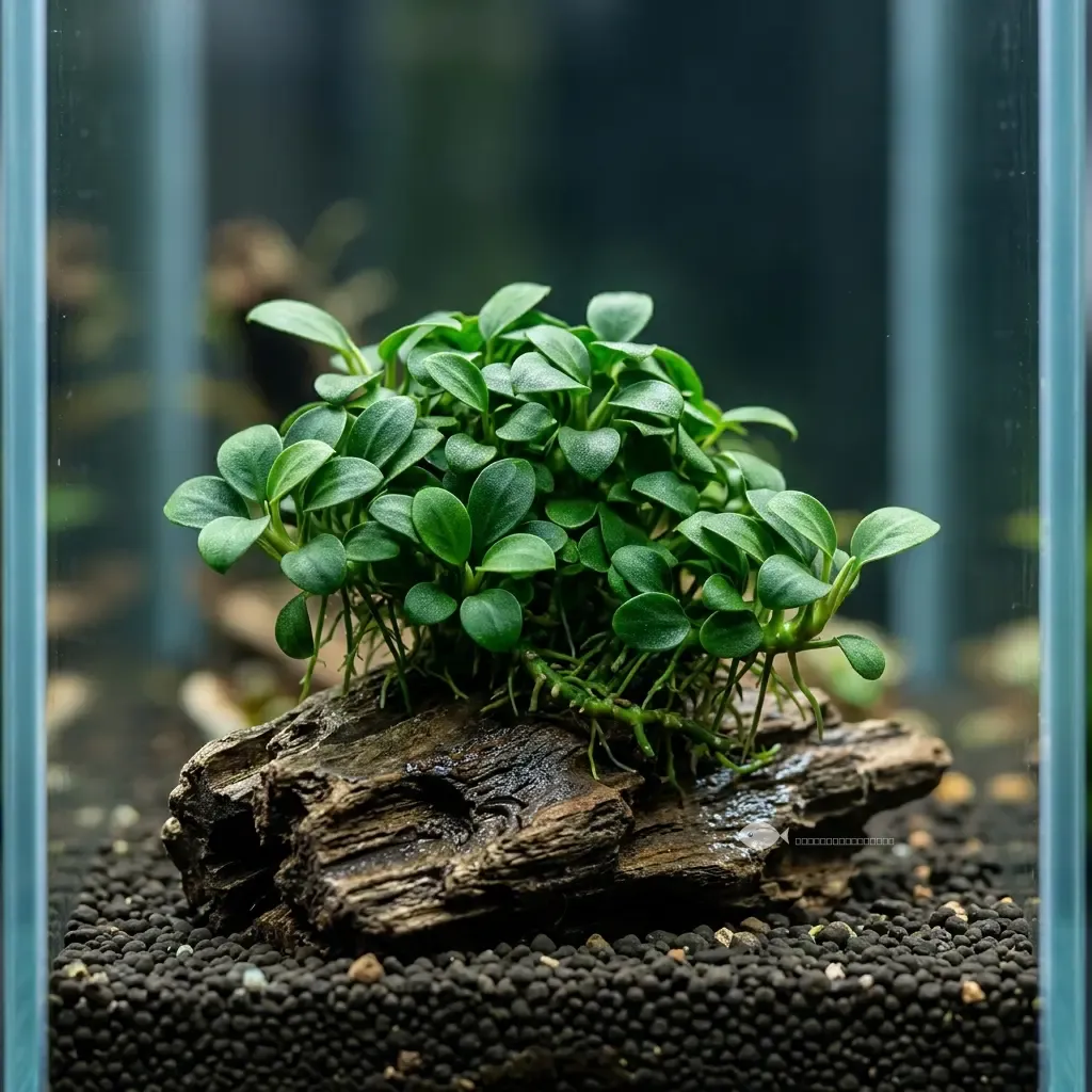 Anubias barteri var. nana 'Petite' ('Bonsai') (Anubias barteri var. nana 'Petite' ('Bonsai'))