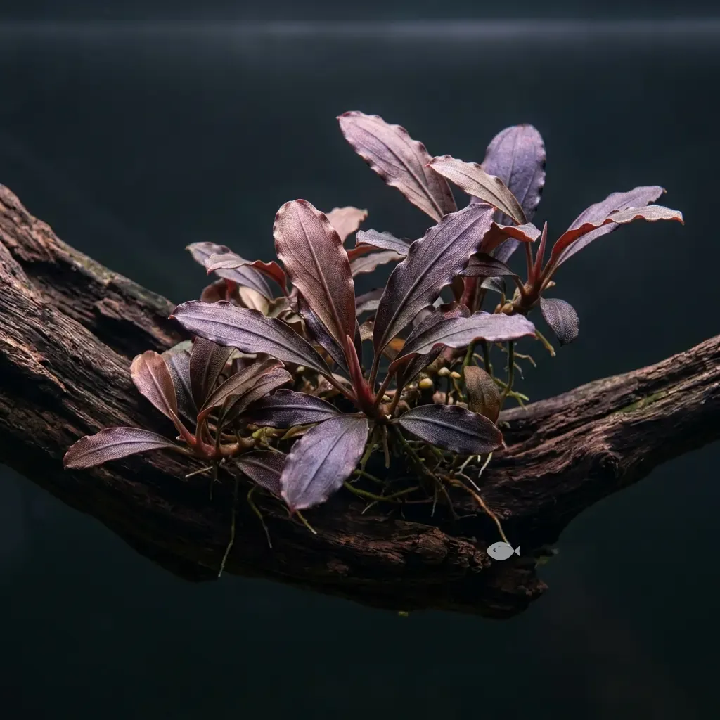 Bucephalandra sp. "Braun-rot" ("Serimbu") (Bucephalandra sp. "Braun-rot" ("Serimbu"))