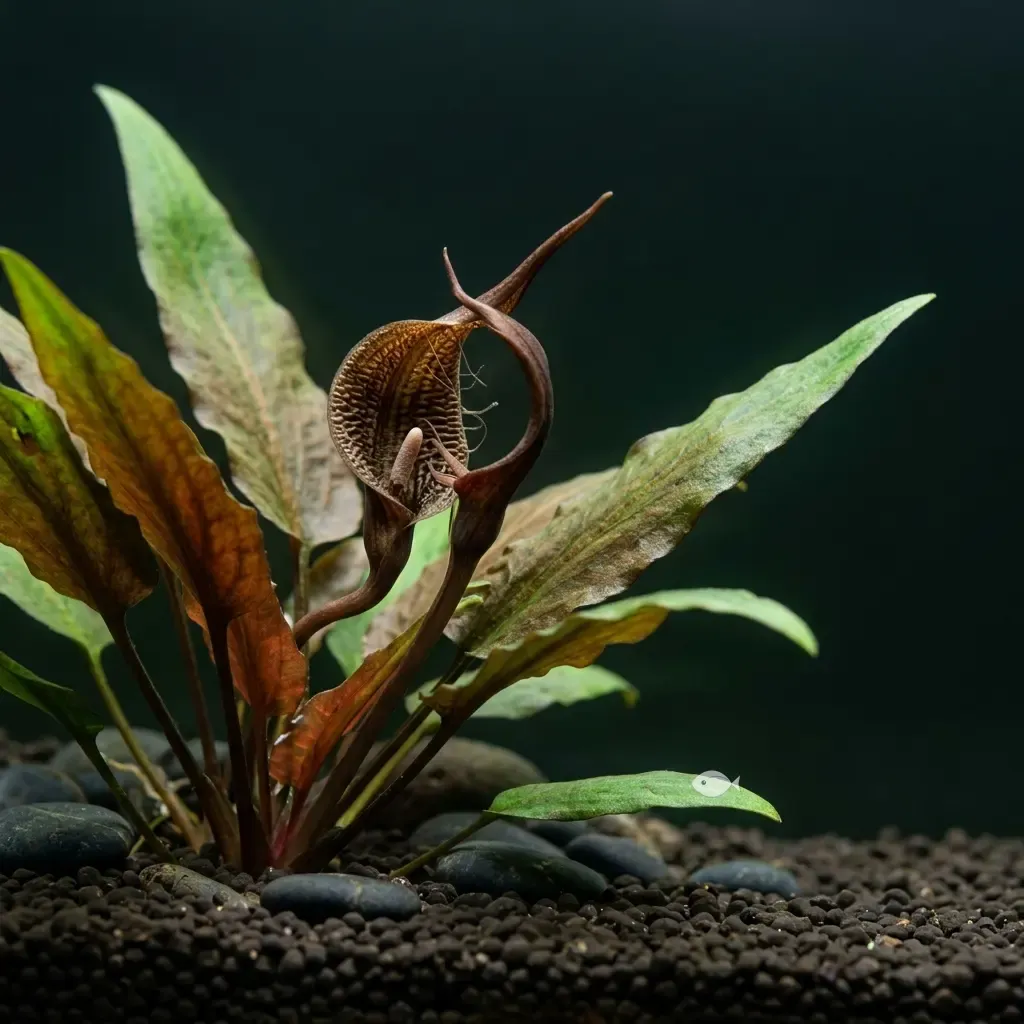Cryptocoryne coronata (Cryptocoryne coronata)